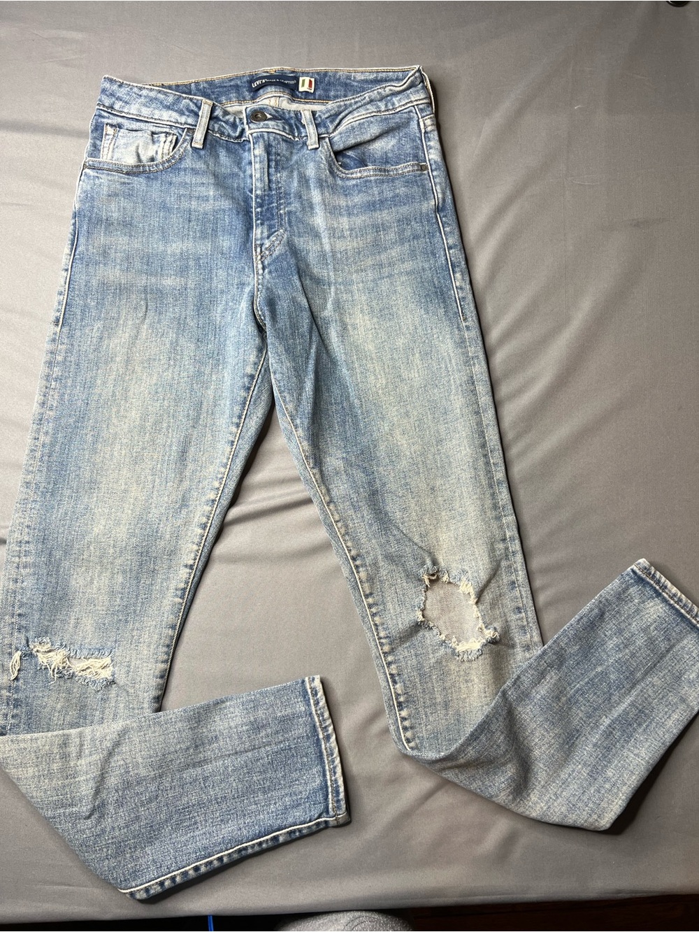 Levi's Made & Crafted 721 High-Rise Skinny Jeans Size 28/30, Blue Tab RARE